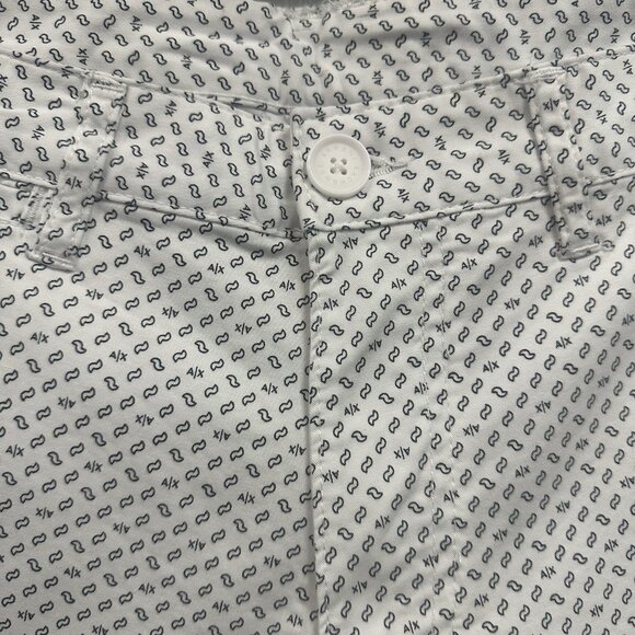 Armani Exchange A|X Men's Size 30 Black Geometric Logo Print 9" Inseam Shorts - Picture 6 of 10